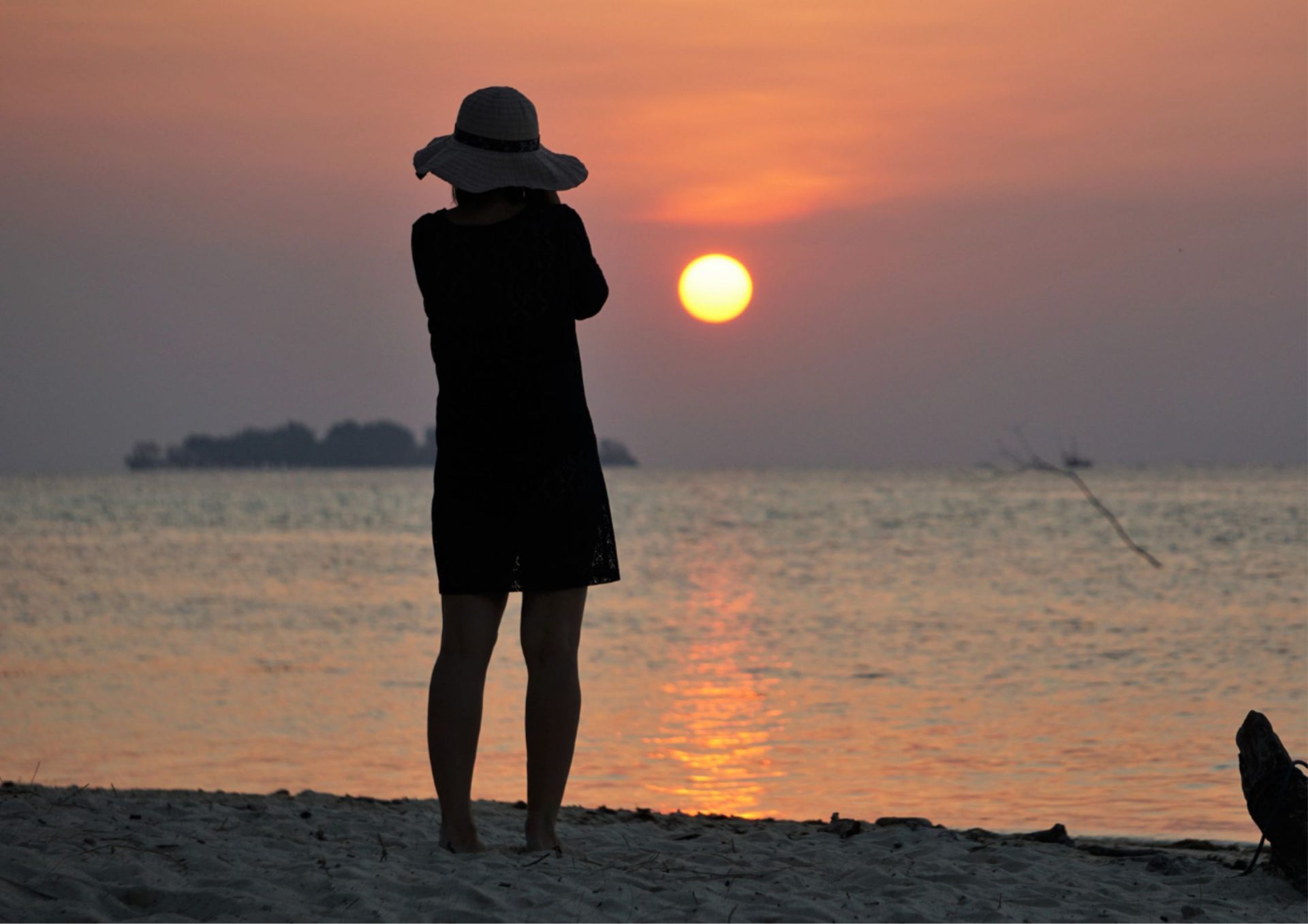 Sunset over Karimunjawa